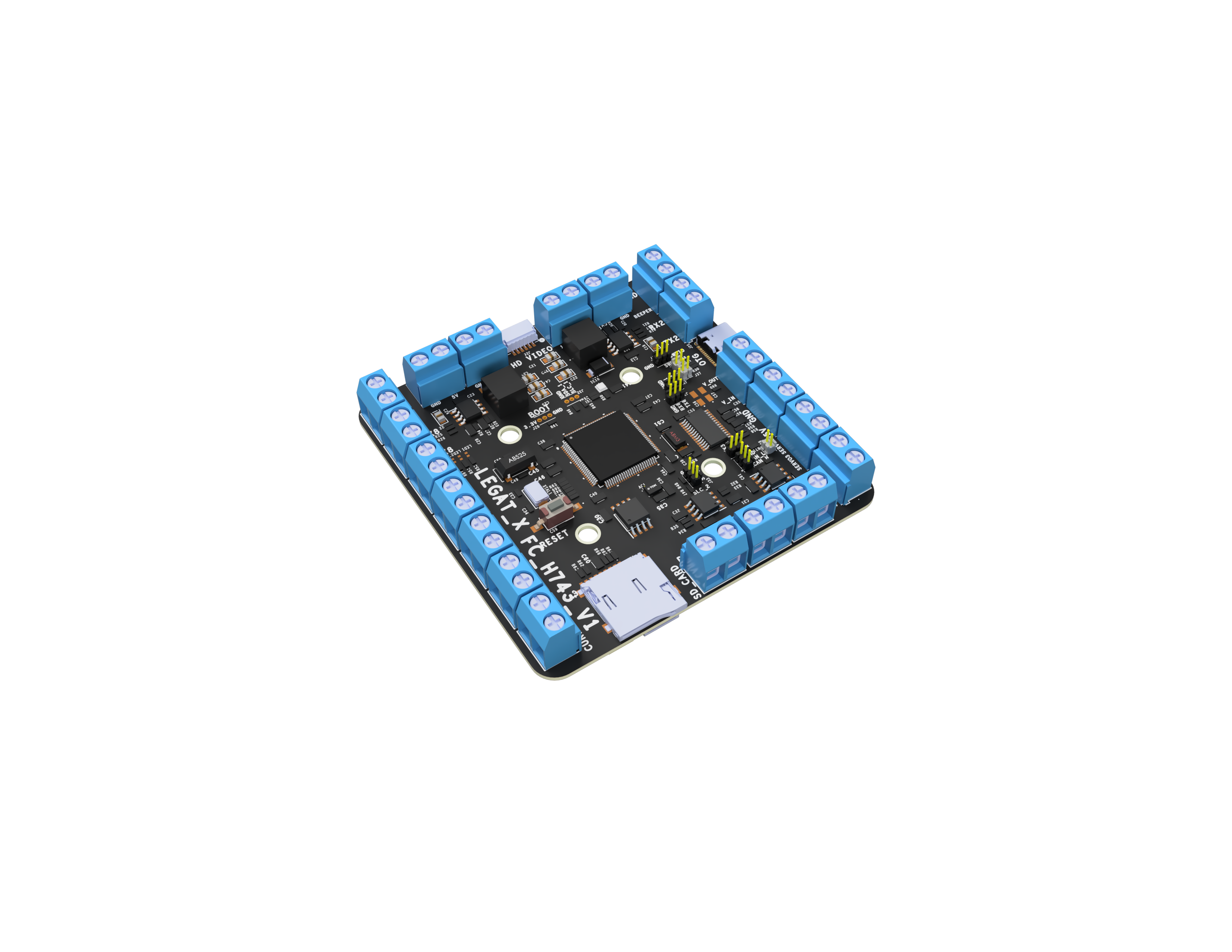 STM32H743 UAV Flight Controller