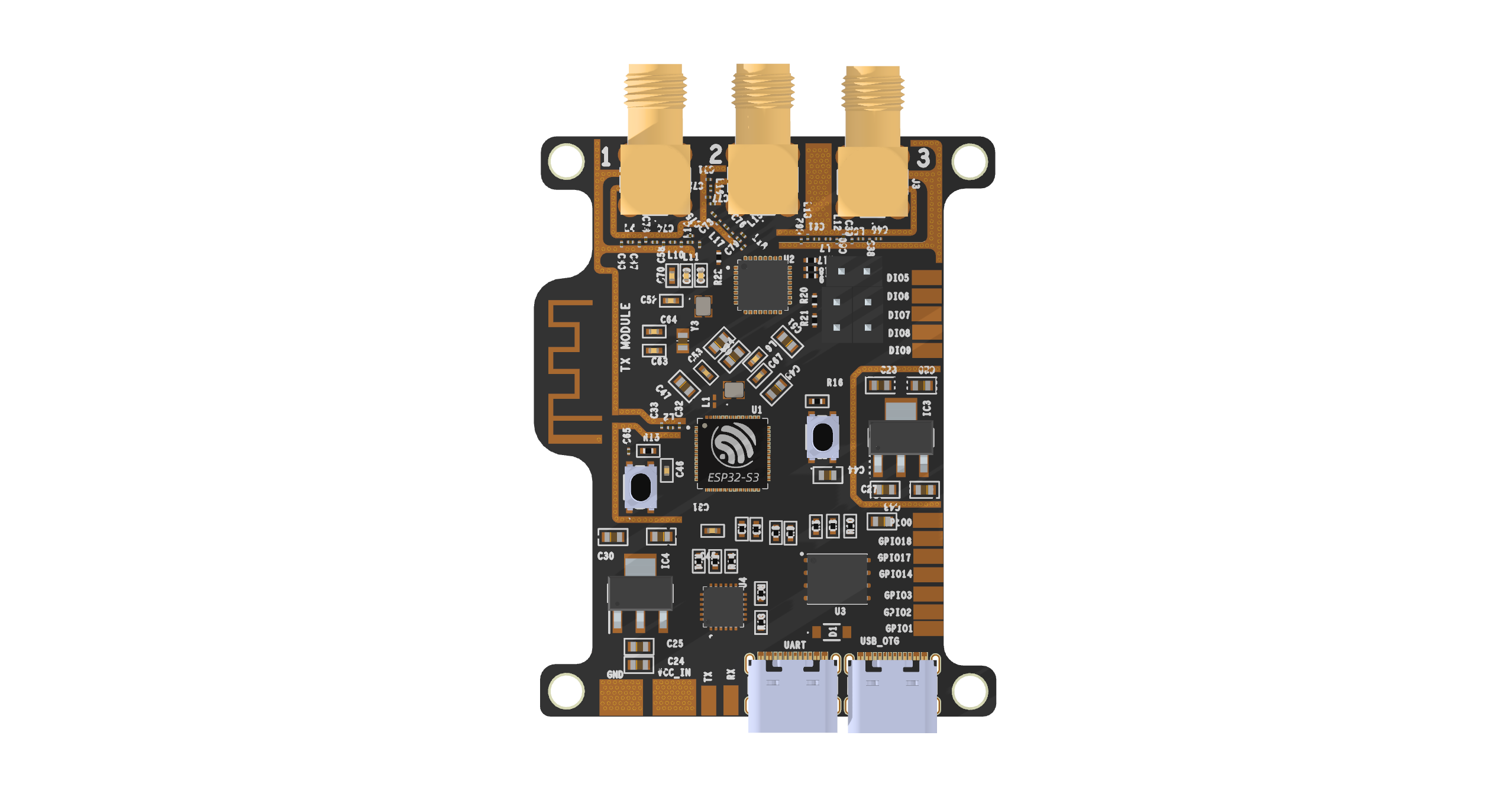 Multi-Band RF TX/RX System