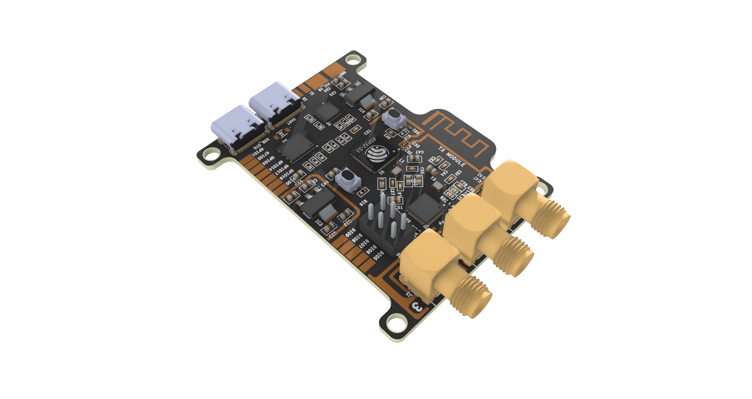 Multi-Band RF TX/RX System