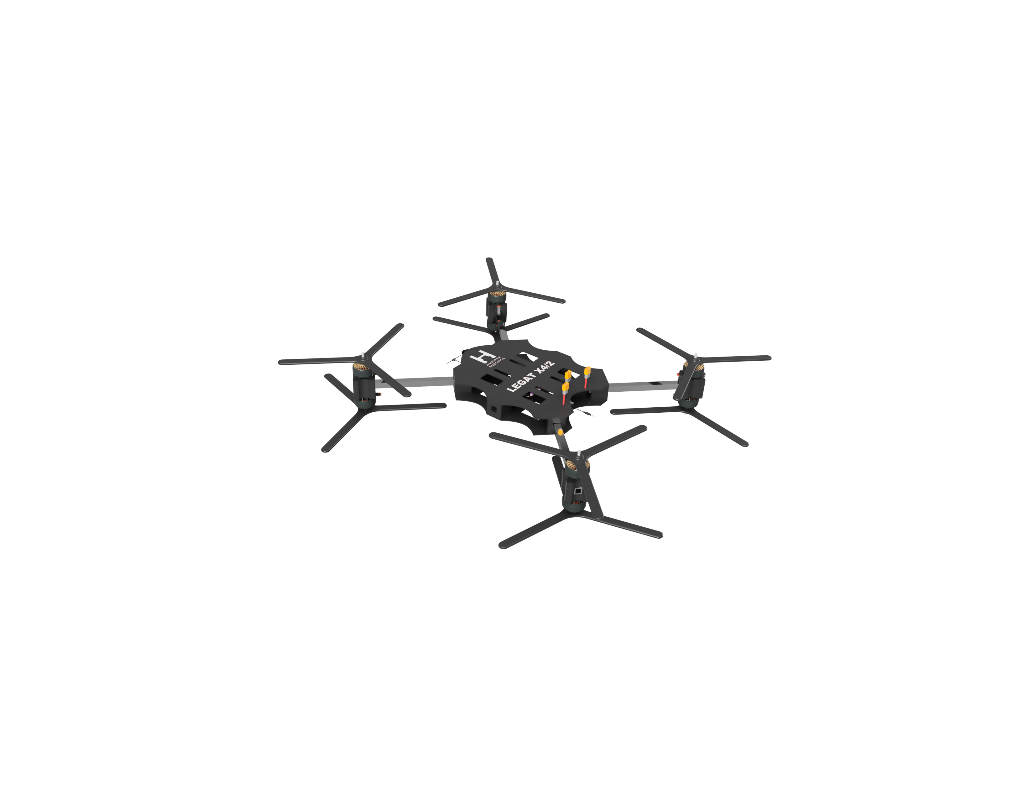 Coaxial Quadcopter UAV — 8-Motor Platform