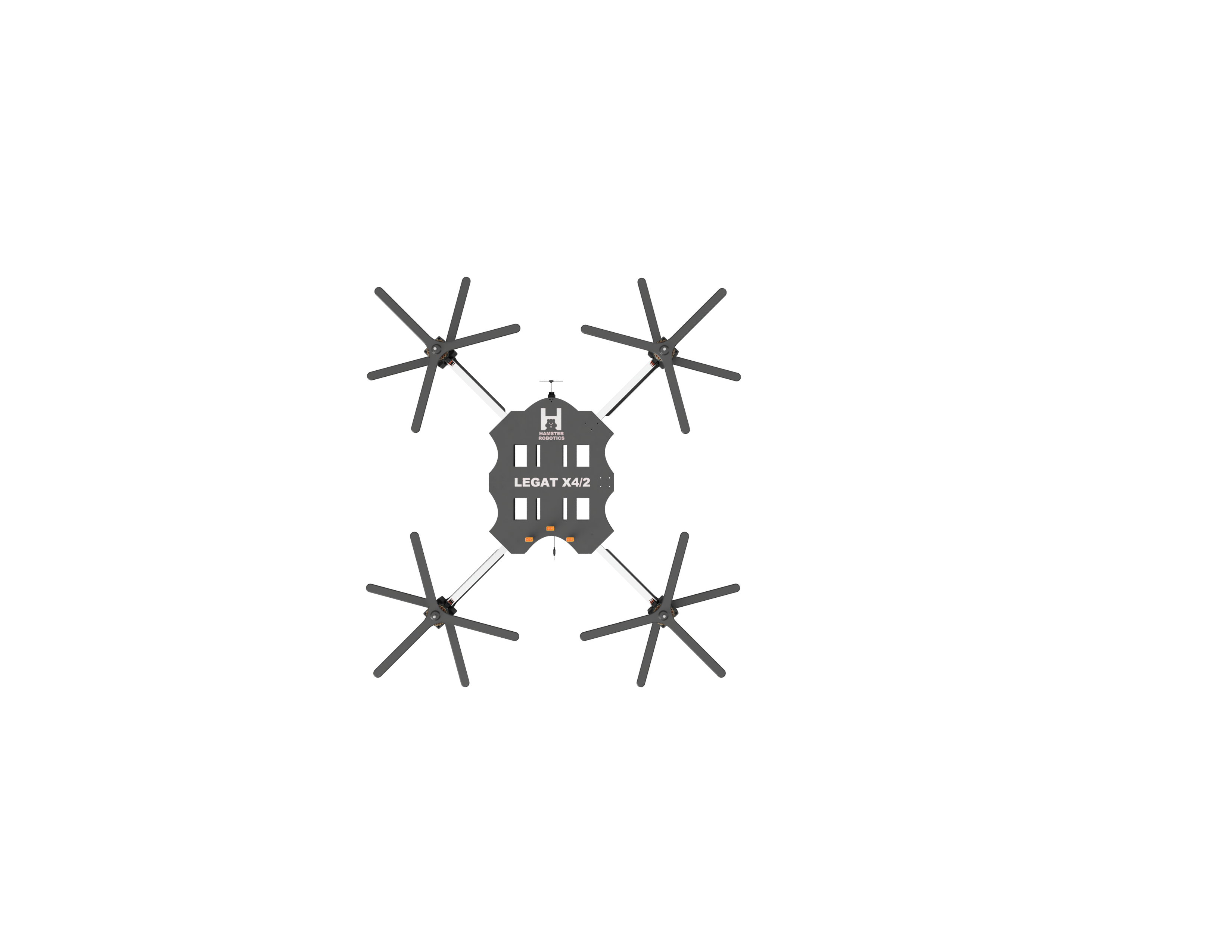 Coaxial Quadcopter UAV — 8-Motor Platform