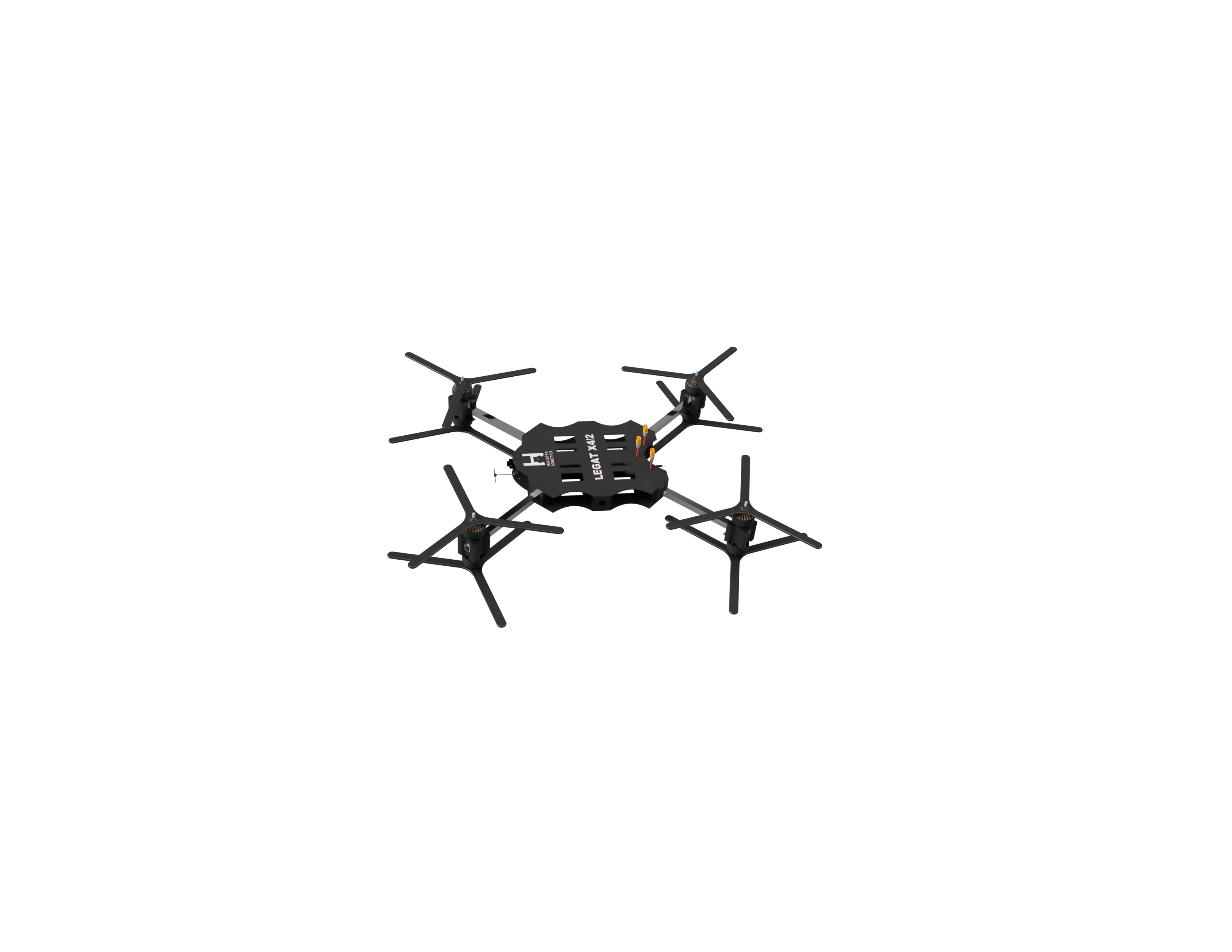 Coaxial Quadcopter UAV — 8-Motor Platform