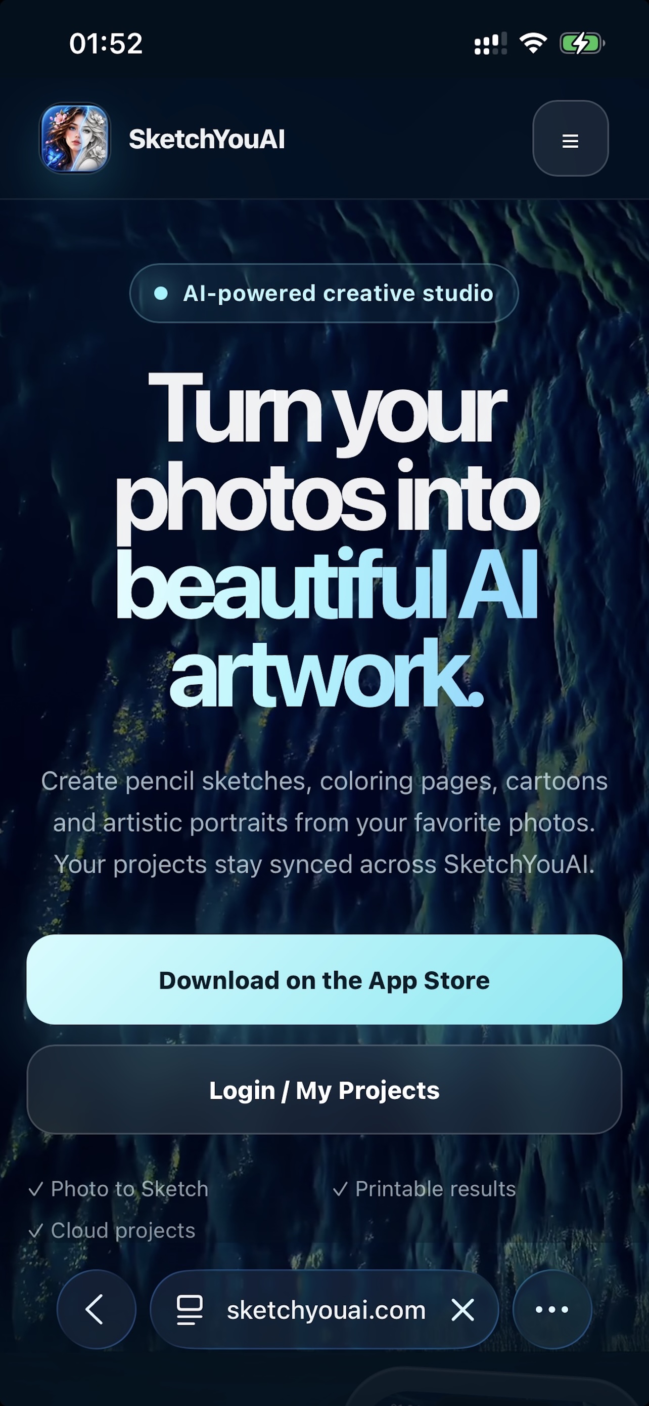 SketchYouAI — AI Art Studio & Coloring Platform