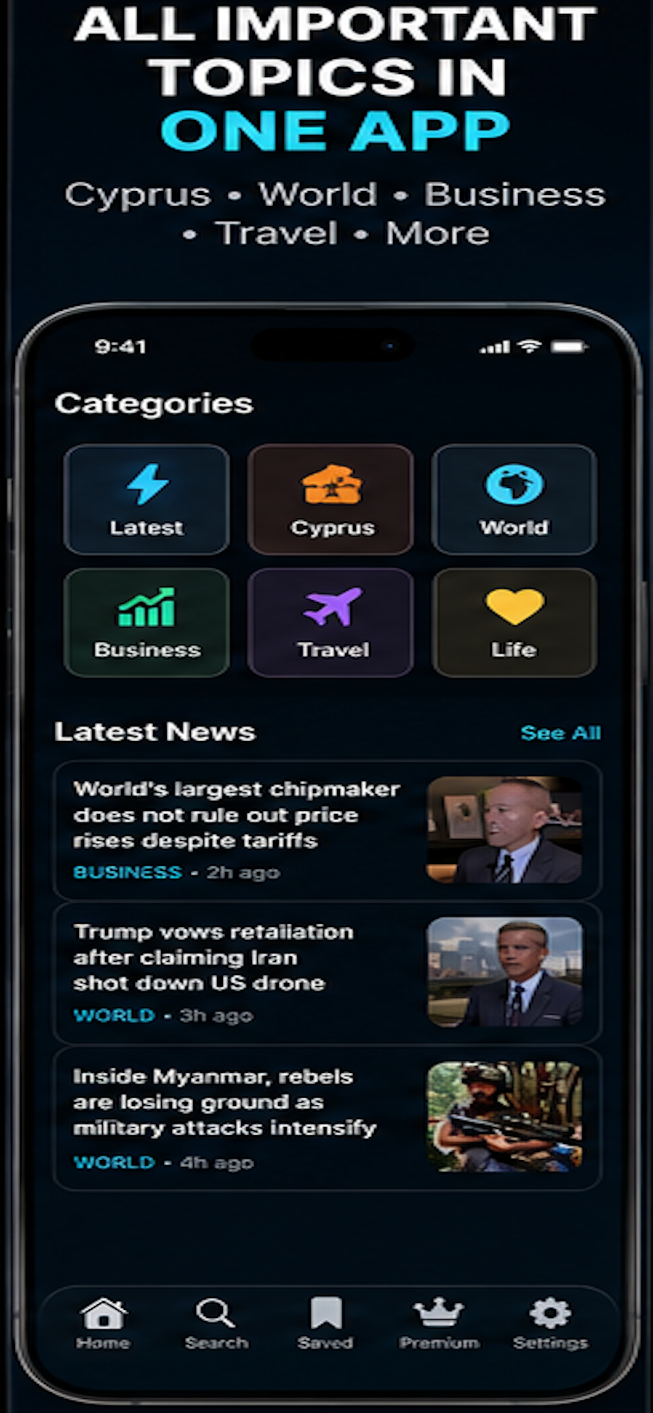CyprusDailyLife — AI-Powered iOS News Platform